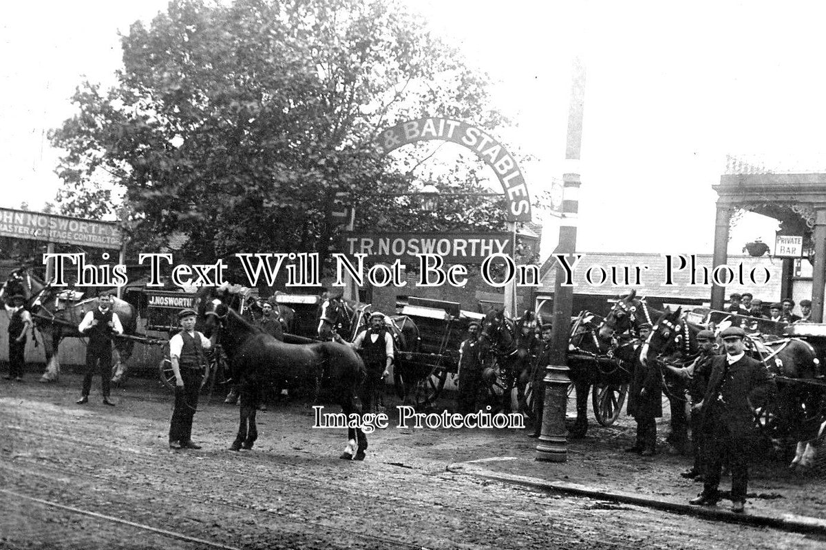 LO 4212 - Lea Bridge Road, Leyton, London c1907