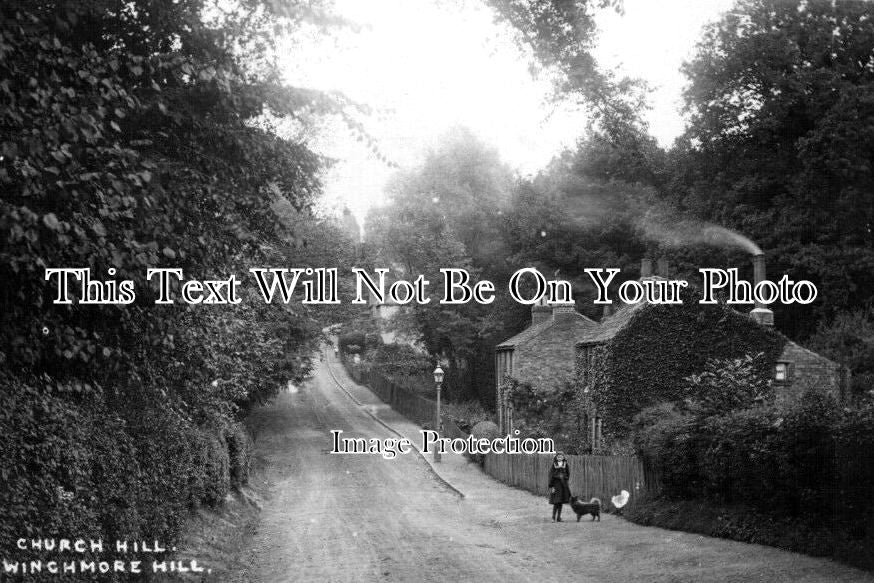 LO 4292 - Church Hill, Winchmore Hill, London