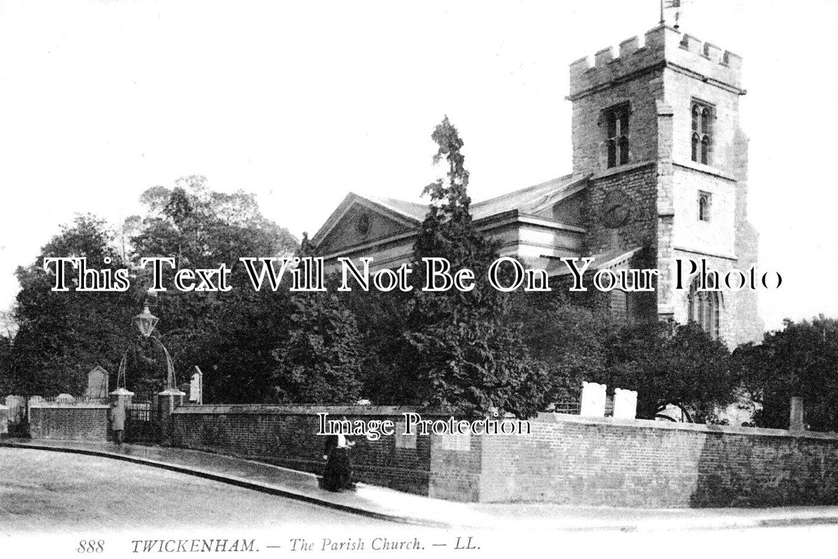 LO 4297 - Twickenham Parish Church, London c1910