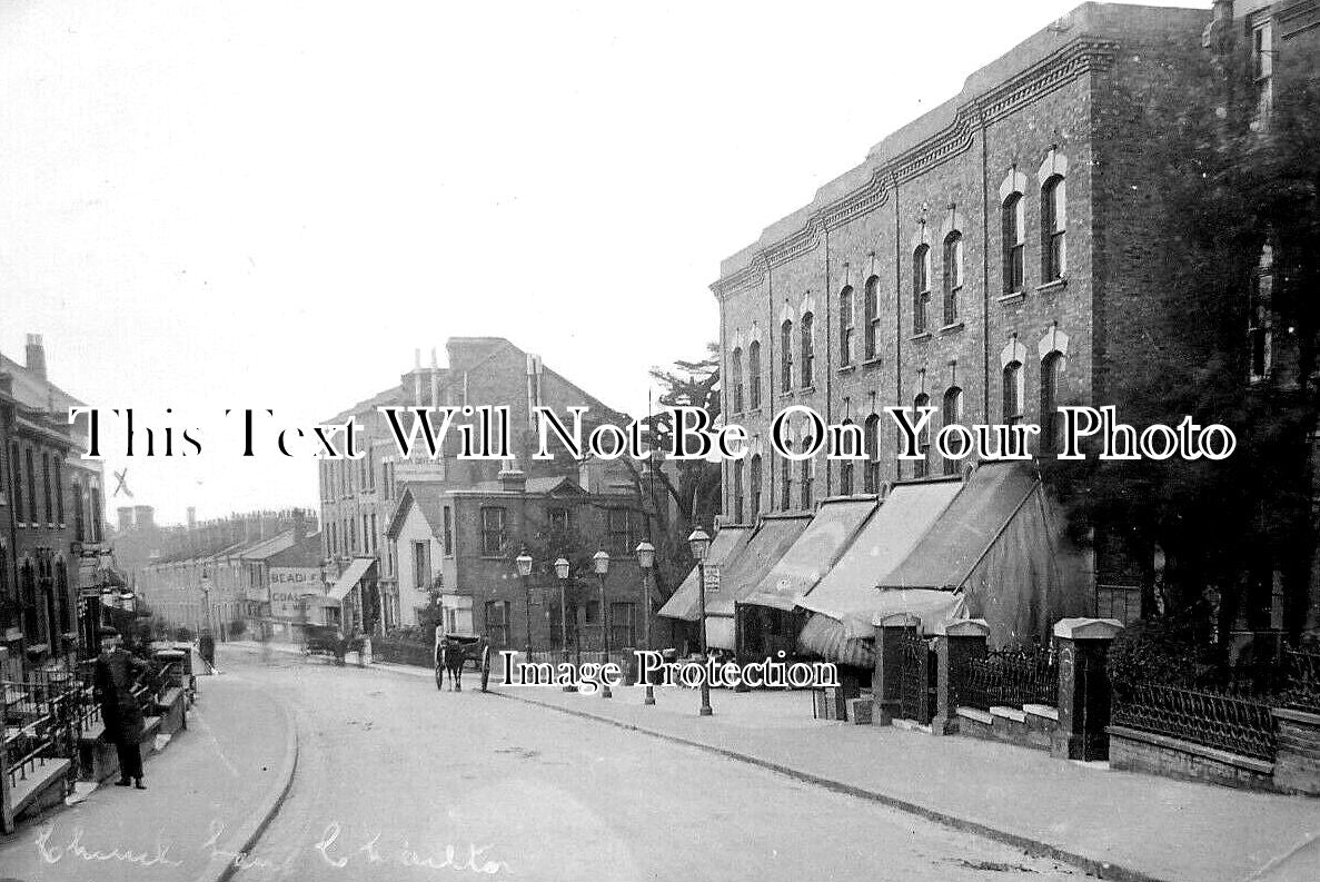 LO 4314 - Church Lane, Charlton, London c1912
