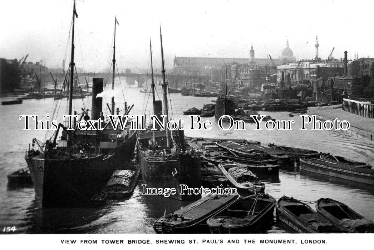 LO 4332 - Tower Bridge, St Pauls & The Monument, London