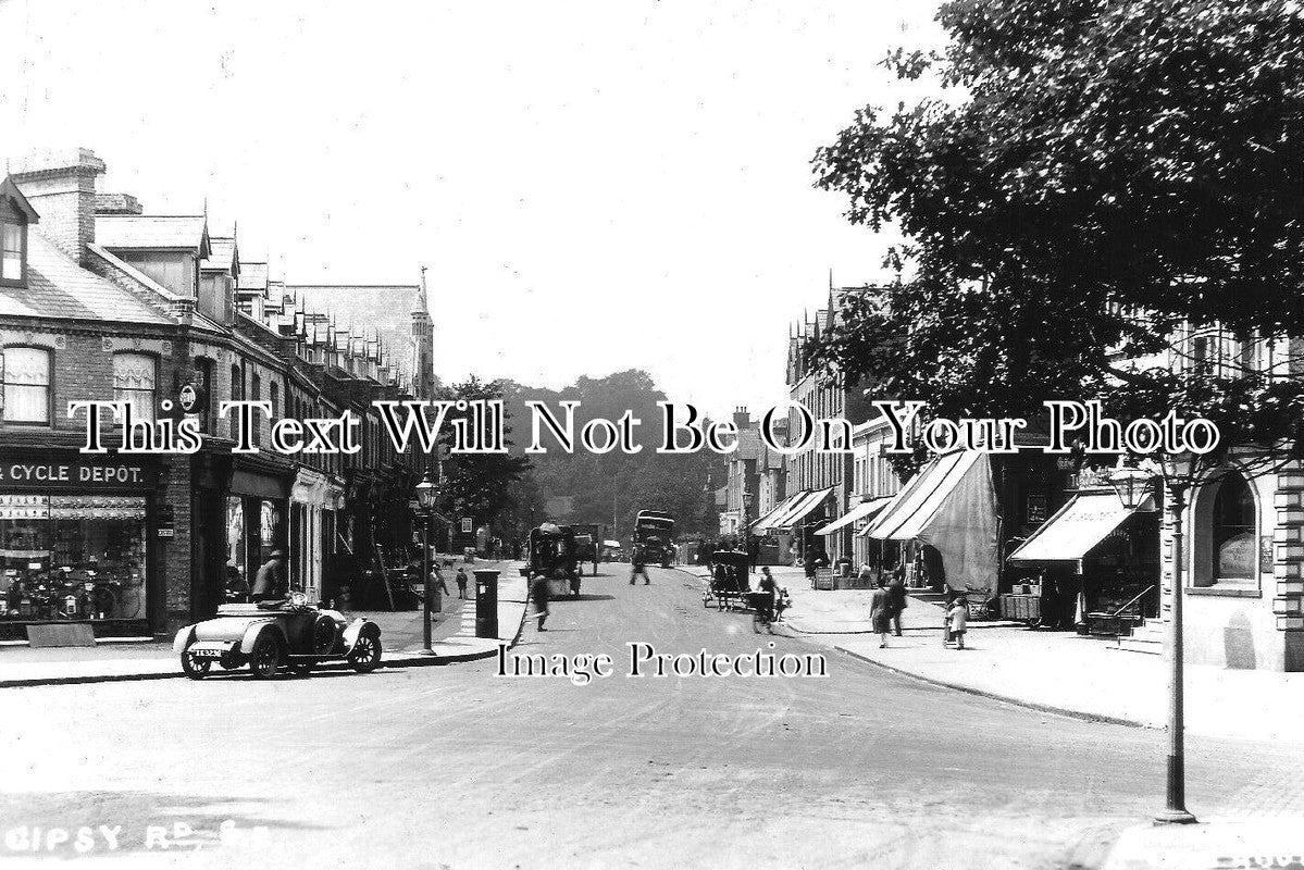 LO 4335 - Gipsy Road, West Norwood, Dulwich, London c1928