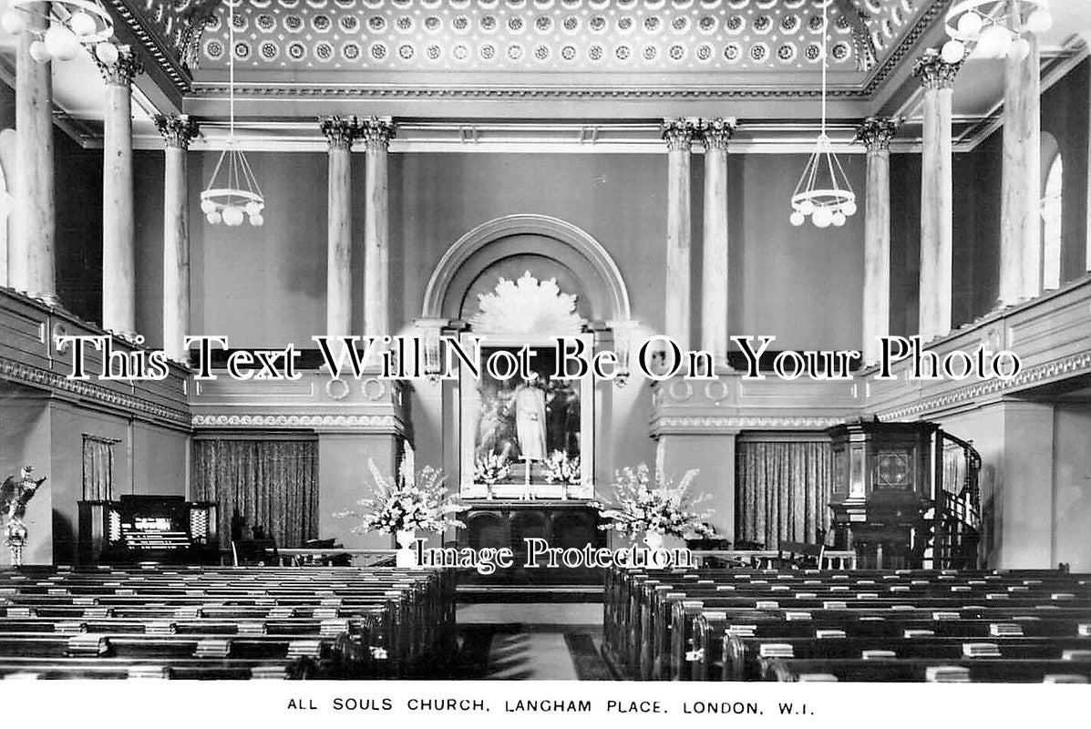 LO 4346 - All Souls Church, Langham Place, London