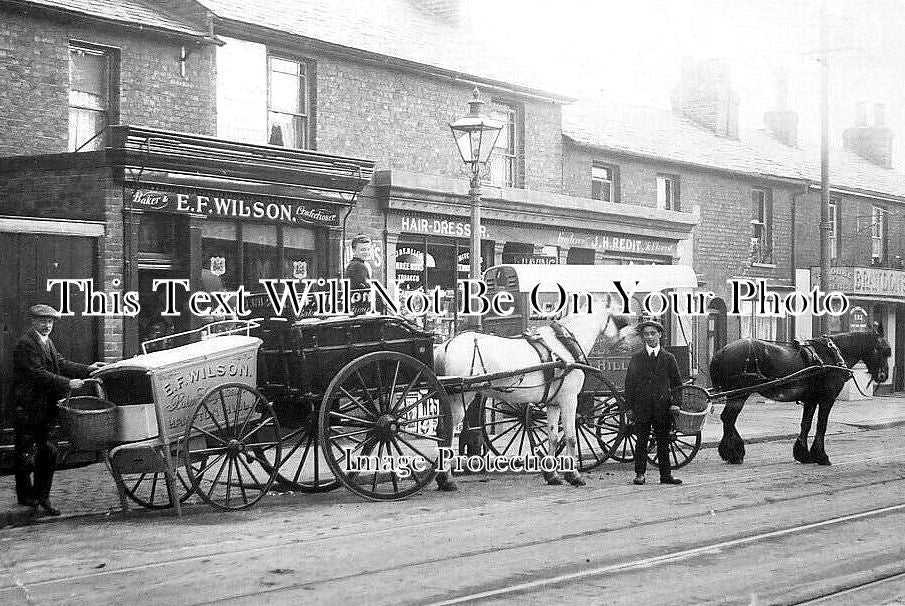 LO 4351 - EF Wilson Bakers Shop, Hampton Hill, London