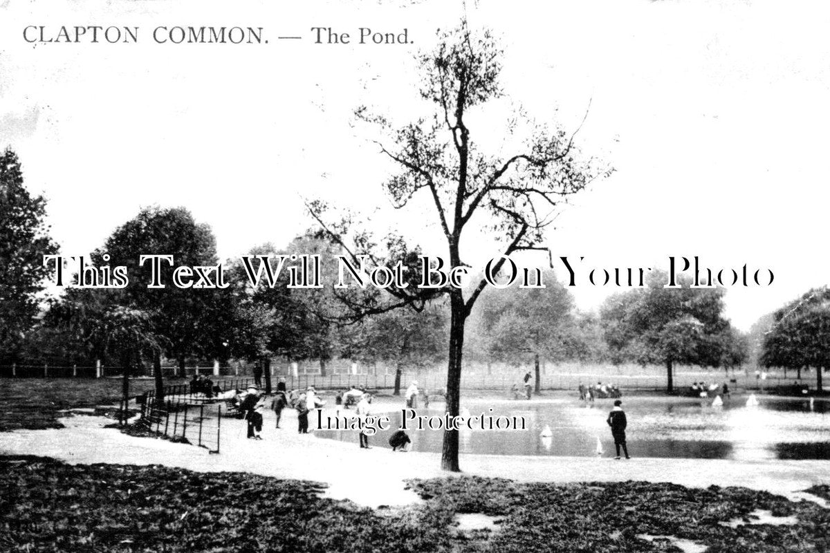 LO 4473 - The Pond, Clapton Common, London