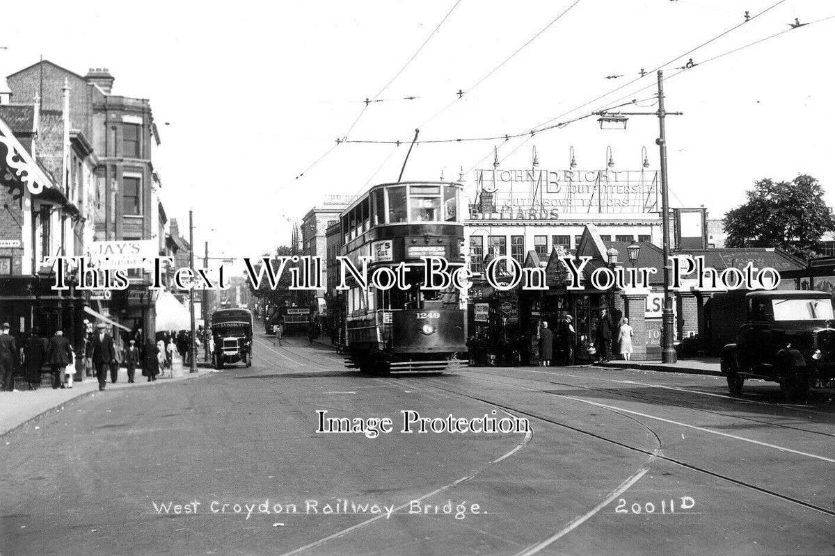 LO 4491 - West Croydon Railway Bridge, London