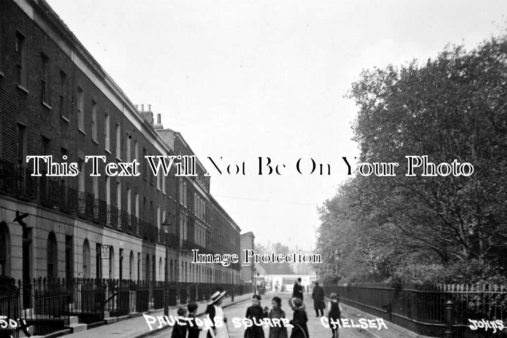 LO 451 - Paultons Sqaure, Chelsea, London c1915