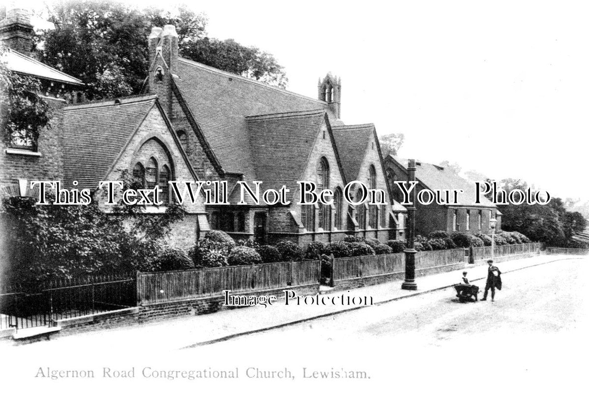 LO 4521 - Algernon Road Congregational Church, Lewisham, London