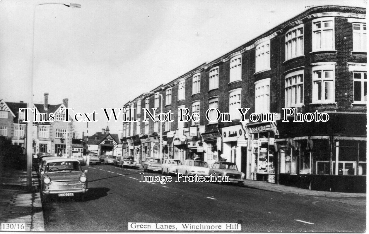LO 4571 - Green Lanes, Winchmore Hill, London