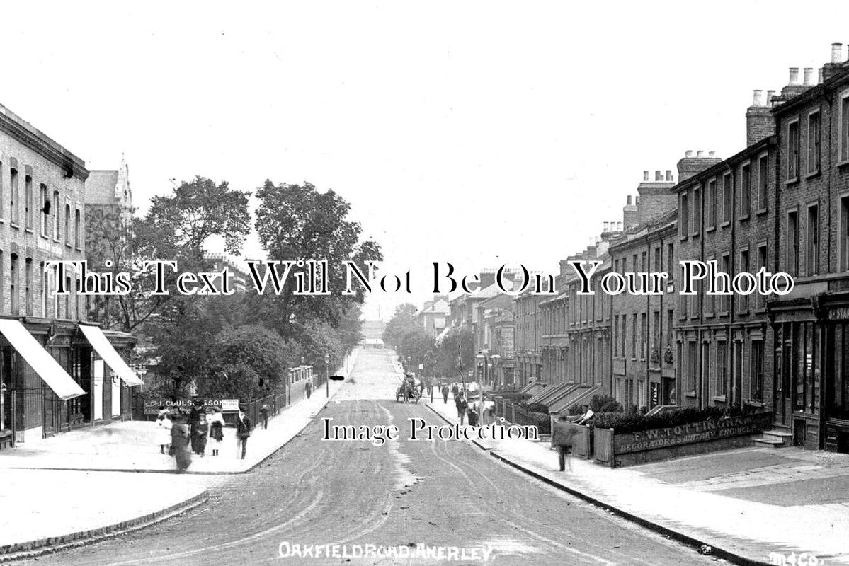 LO 4574 - Oakfield Road, Anerley, Bromley, London c1906