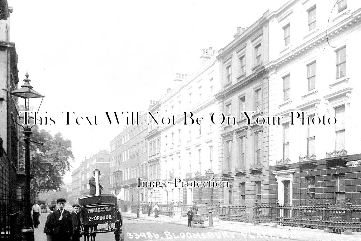 LO 4645 - Bloomsbury Place, London c1907