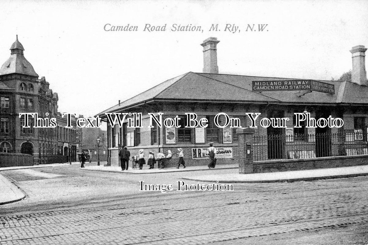 LO 465 - Camden Road Midland Railway Station, Camden, London