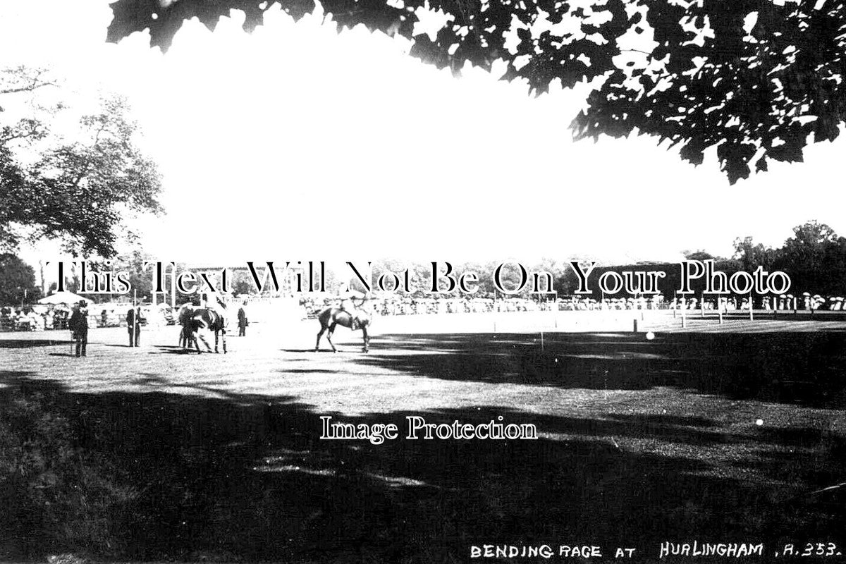 LO 4684 - Bending Race At Hurlingham, London
