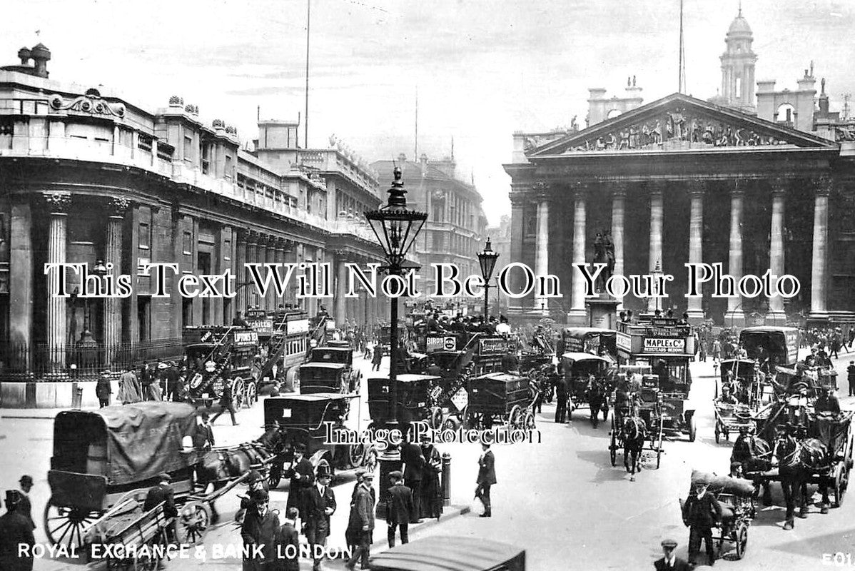 LO 4760 - Royal Exchange & Bank, London