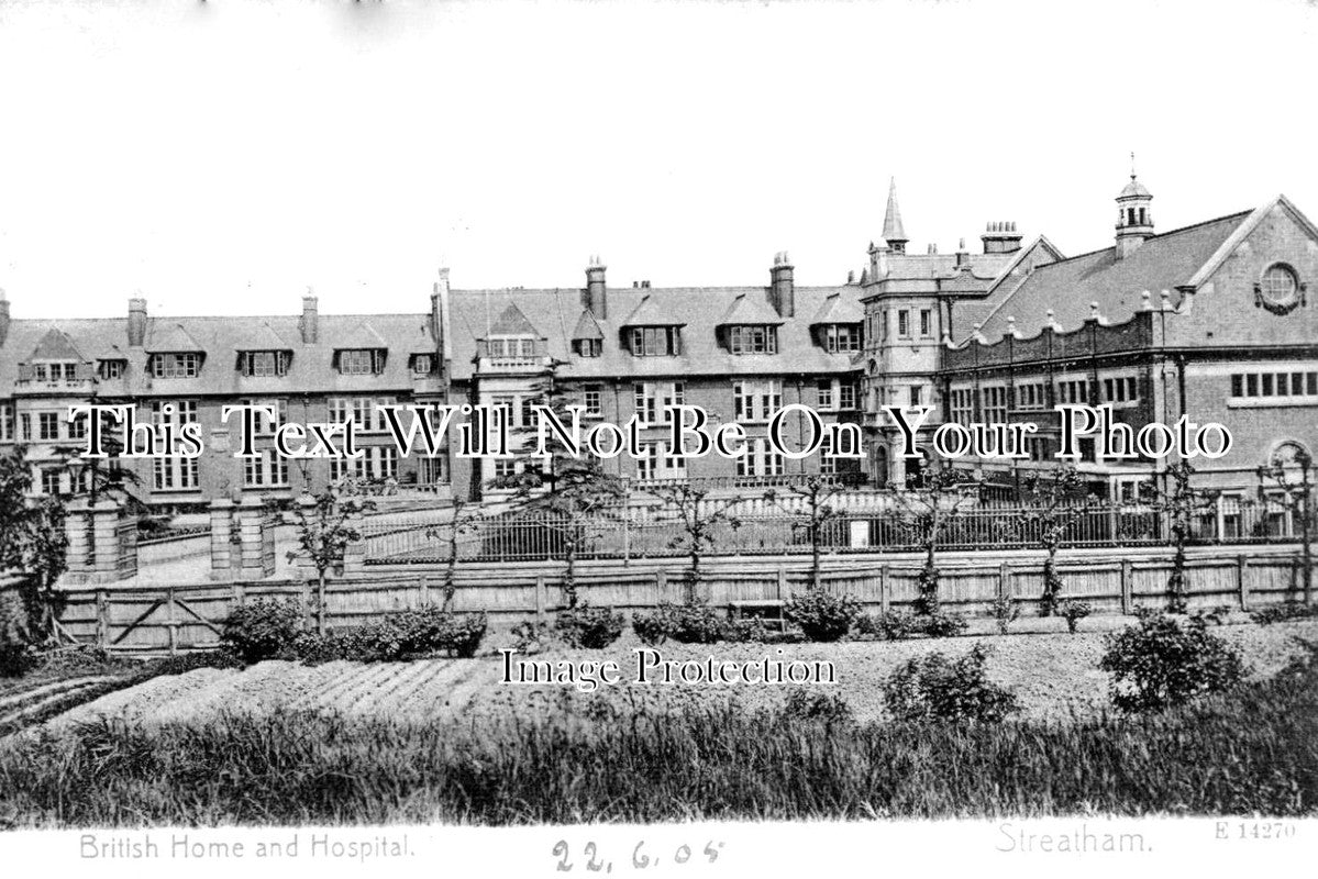 LO 4796 - British Home & Hospital, Streatham, London