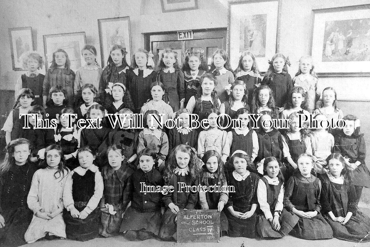 LO 4816 - Alperton School, London 1916