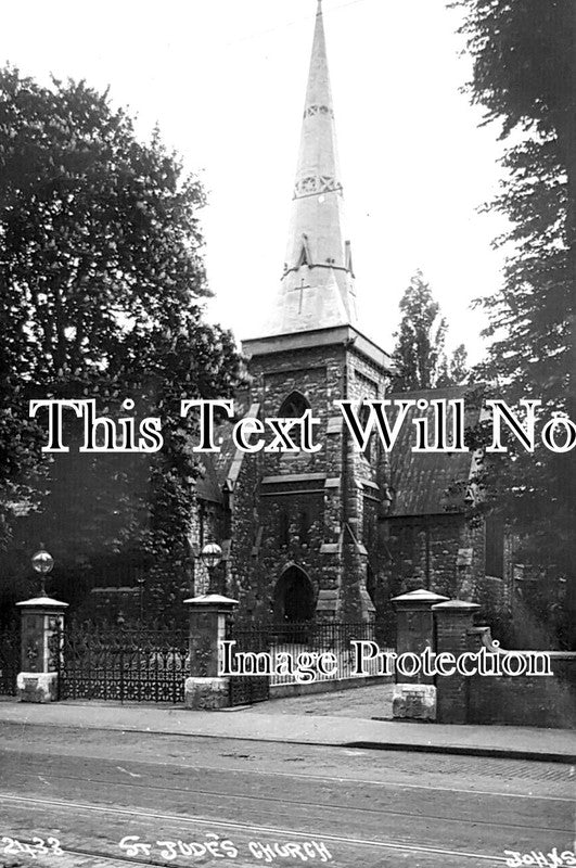 LO 4833 - St Judes Church, Dulwich Road, East Brixton, London