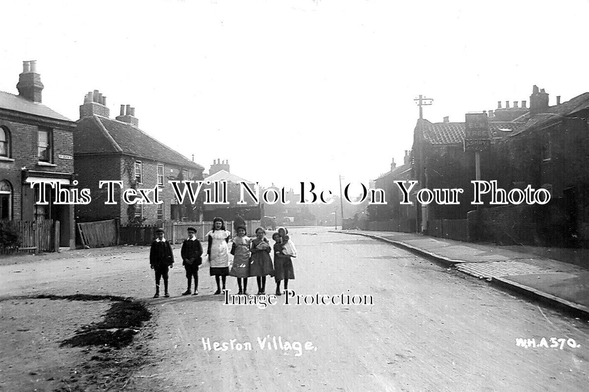 LO 4834 Heston Village, Hounslow, London JB Archive