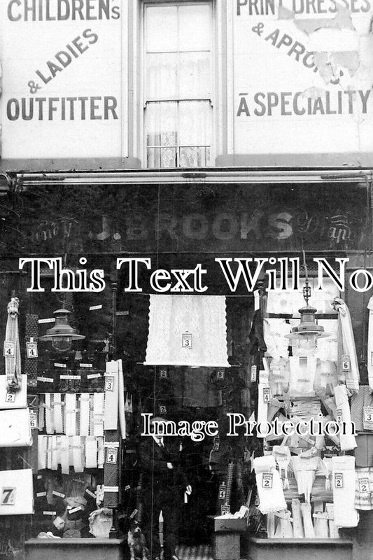 LO 5002 - J Brooks Clothes Shop, 116 High Street, Hounslow, London