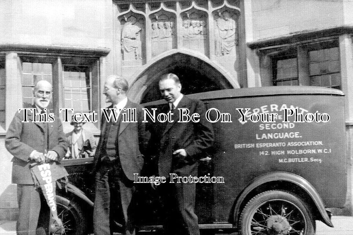 LO 5014 - Esperanto Language Van, Holborn, London c1930