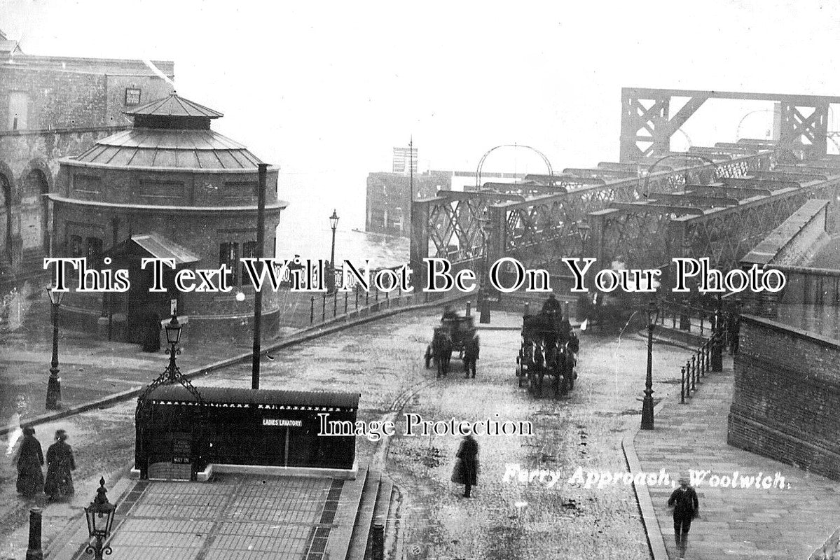 LO 5064 - Ferry Approach, Woolwich, London c1913