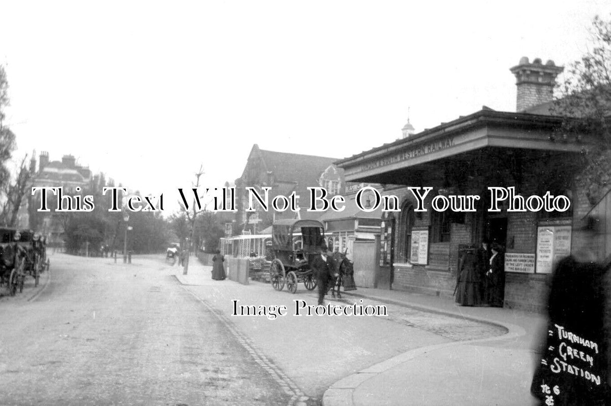 LO 5077 - Turnham Green Railway Station, London