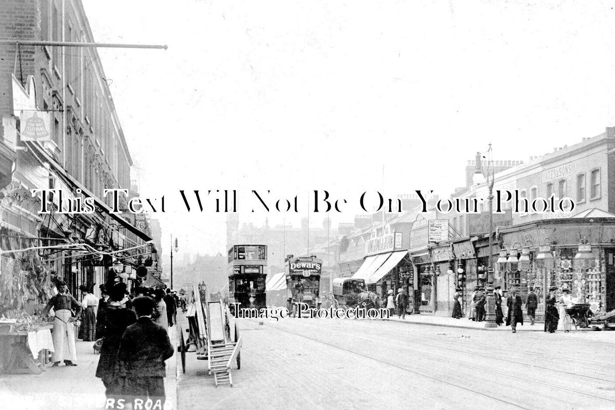 LO 5117 - Seven Sisters Road, Holloway, London c1910