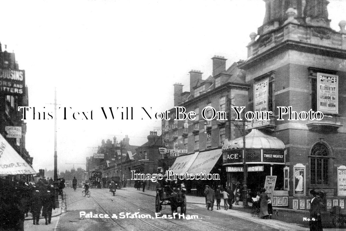 LO 5165 - Palace & Station, East Ham, London