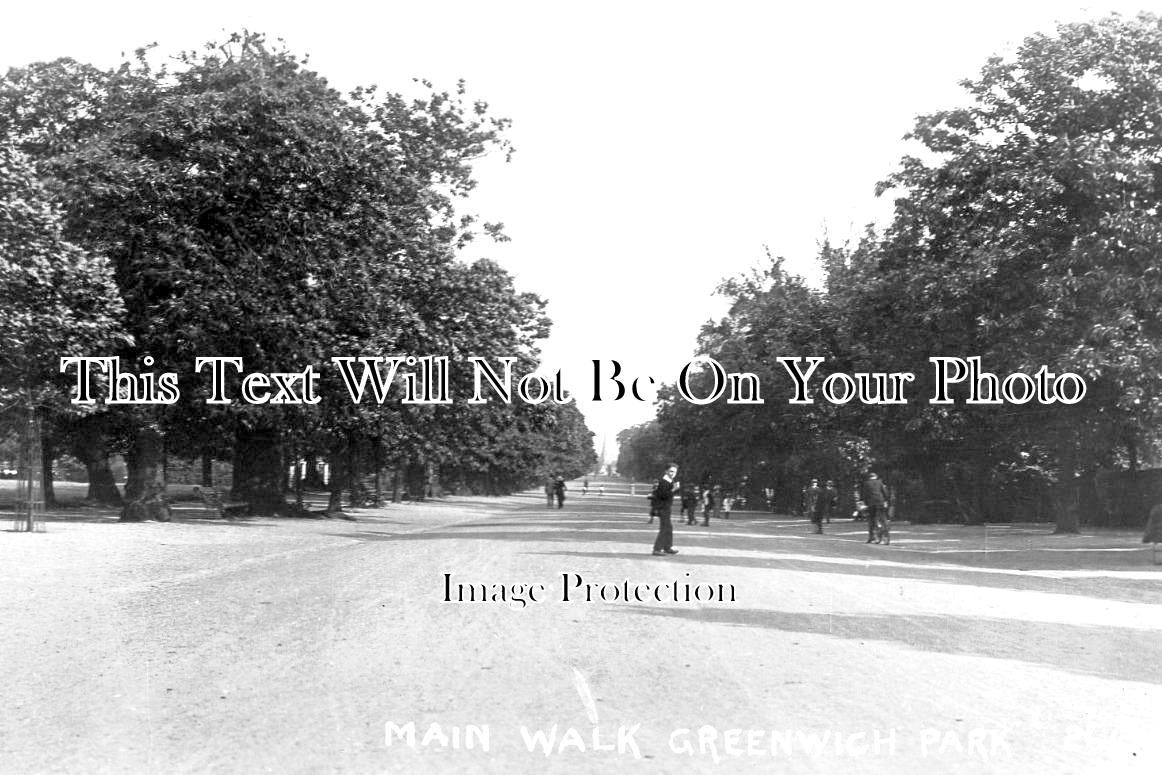 LO 5172 - Main Walk, Greenwich Park, London