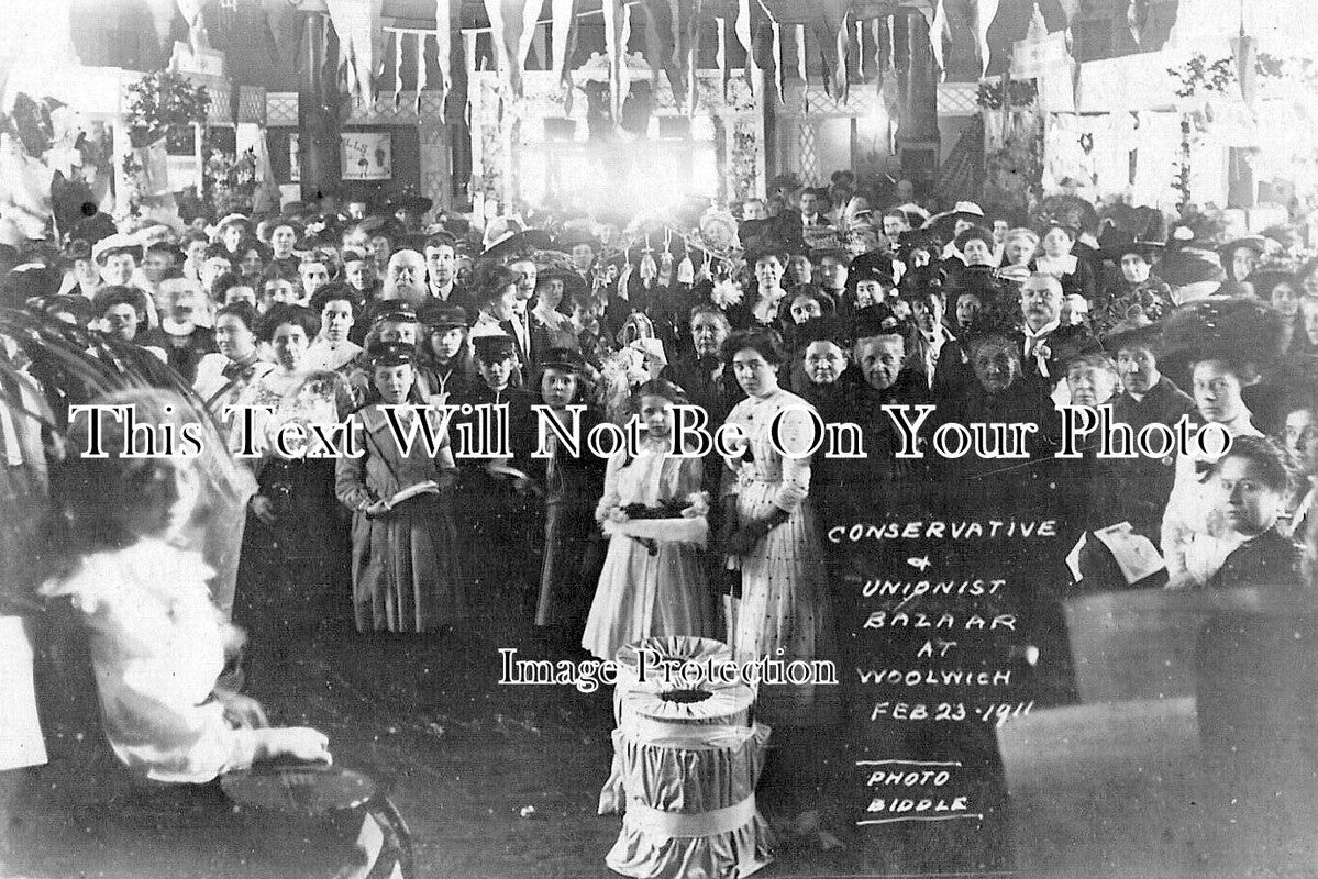 LO 5193 - Conservative & Unionist Bazaar, Woolwich, London 1911