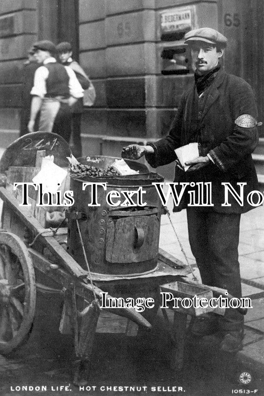 LO 520 - Hot Chestnut Seller, London Life