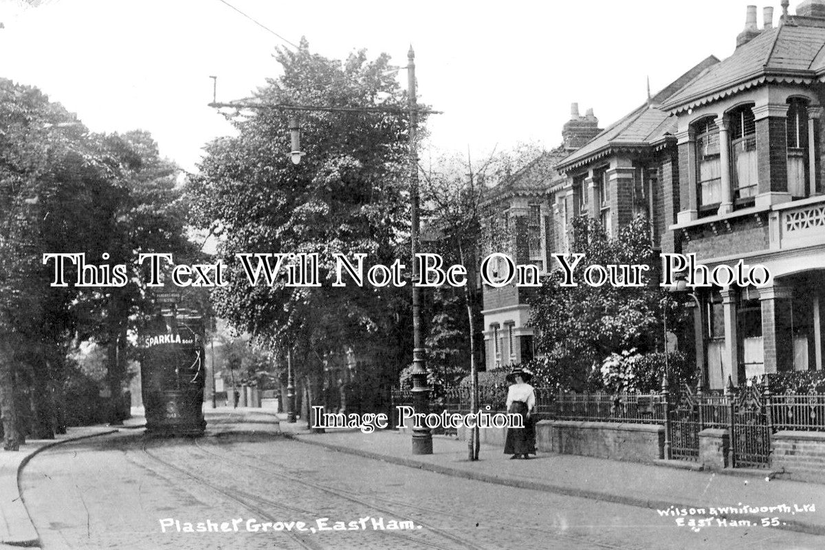 LO 5220 - Plashet Grove, East Ham, Newham, London c1907