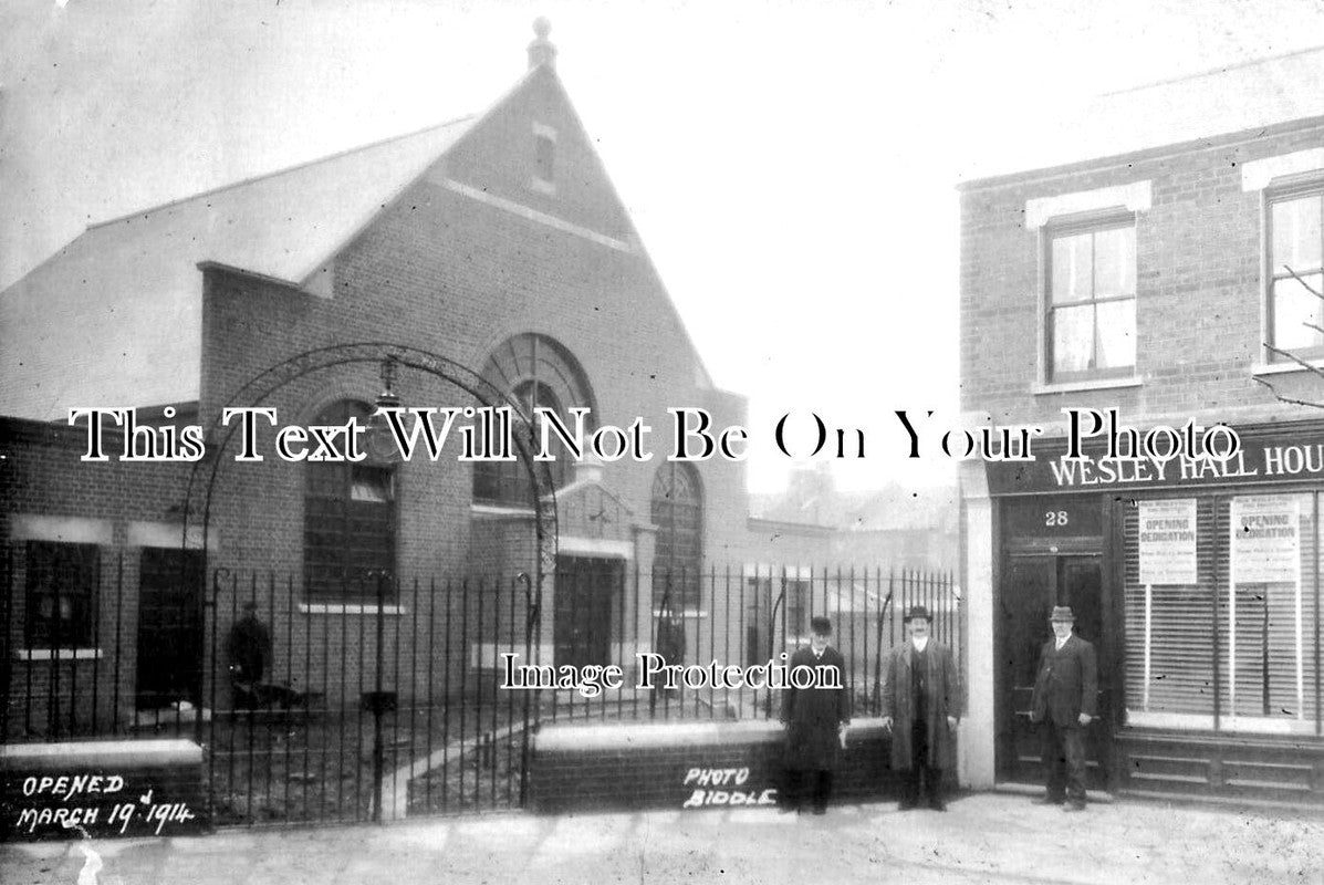 LO 5256 Wesley Hall Methodist Chapel, Plumstead, London JB Archive