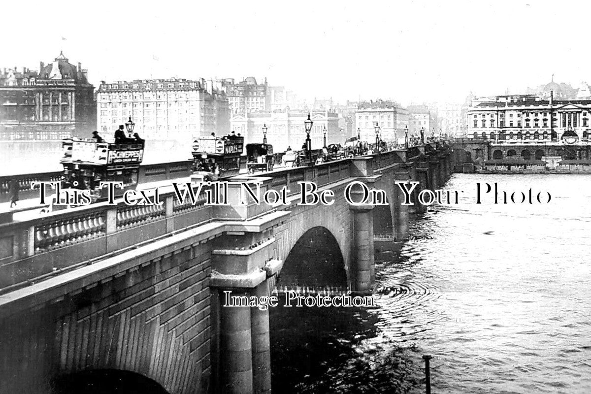 LO 5262 - Waterloo Bridge & Somerset House, London