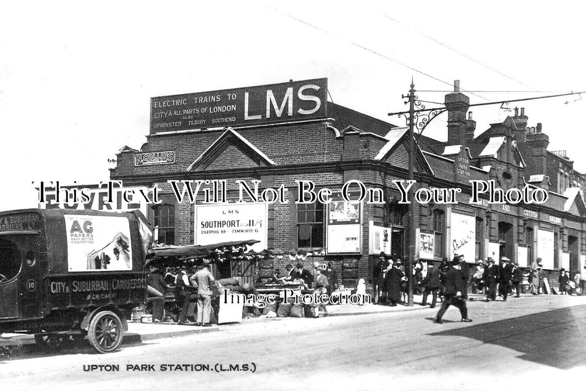 LO 5307 - Upton Park Railway Station, London