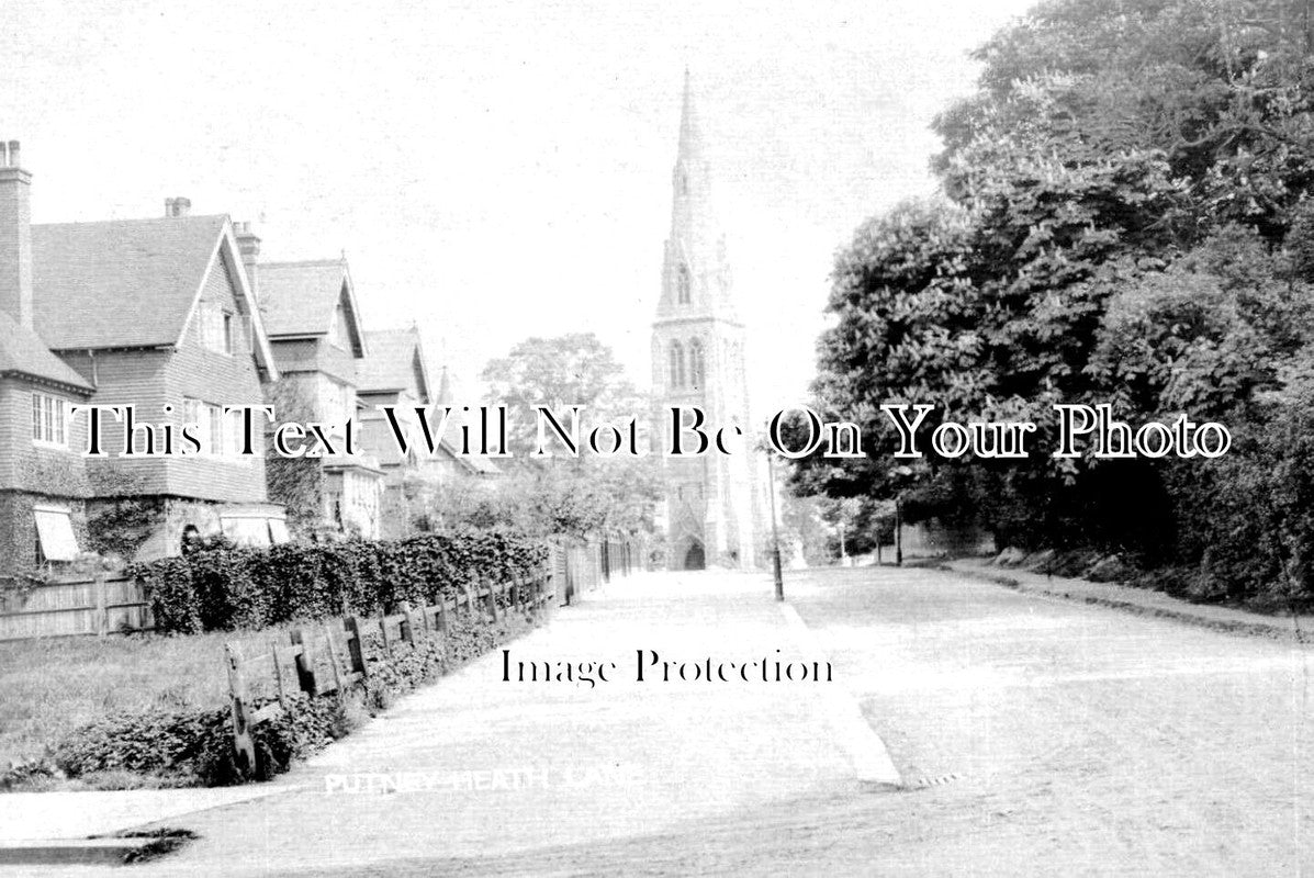 LO 5344 - Putney Heath Lane, Putney, London