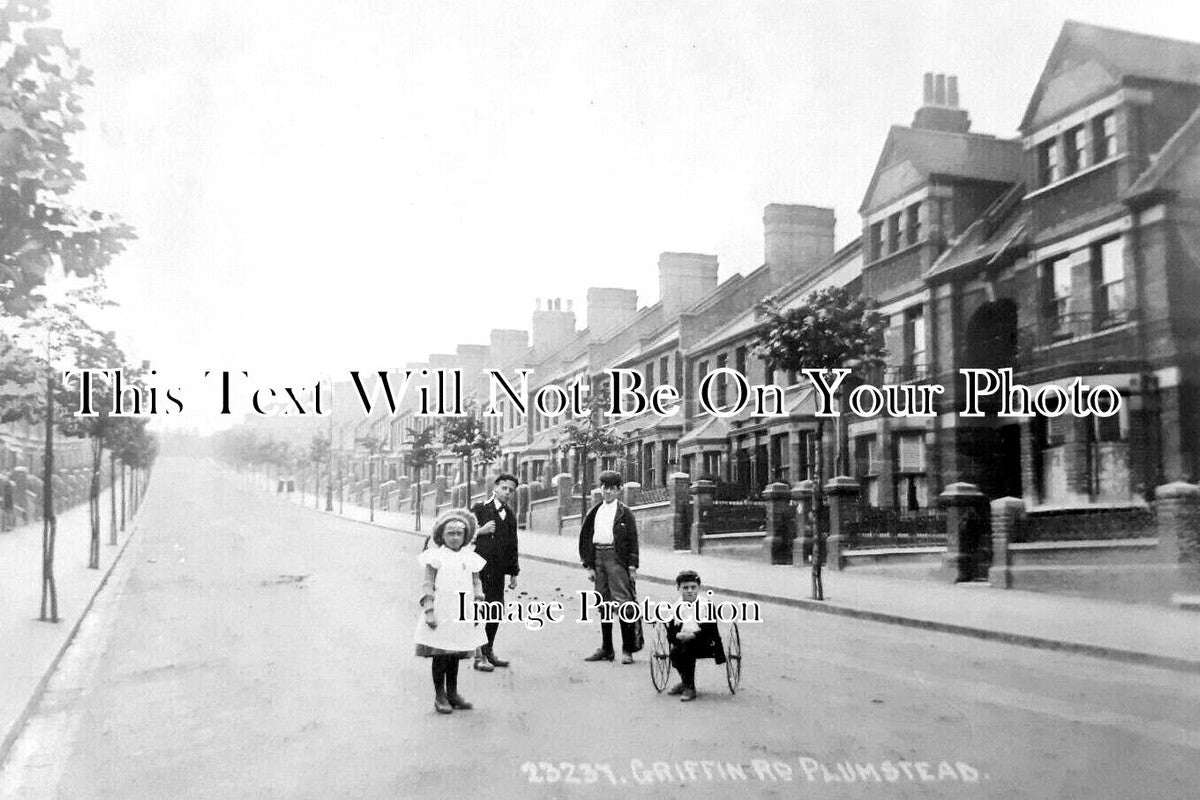LO 5349 - Griffin Road, Plumstead, London c1906