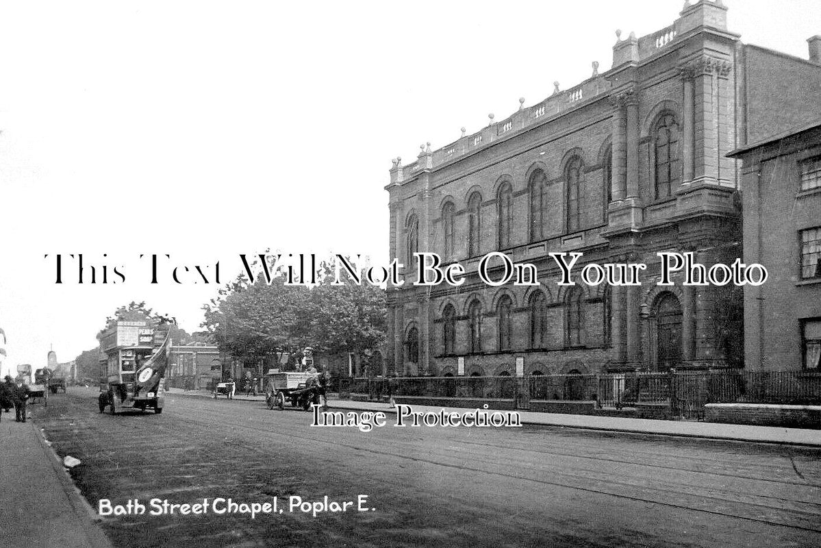 LO 5429 - Bath Street Chapel, Poplar, London c1914