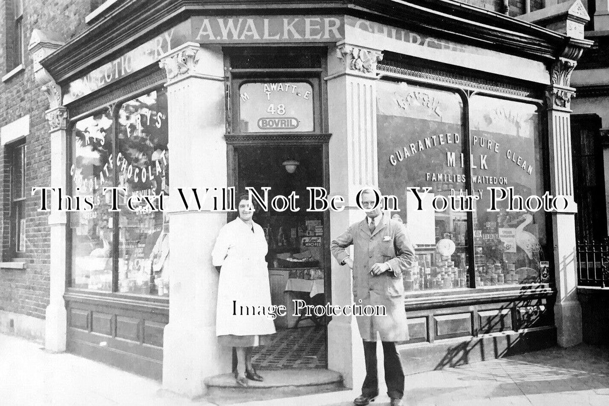LO 5466 - A Walker Shop Front, London c1920