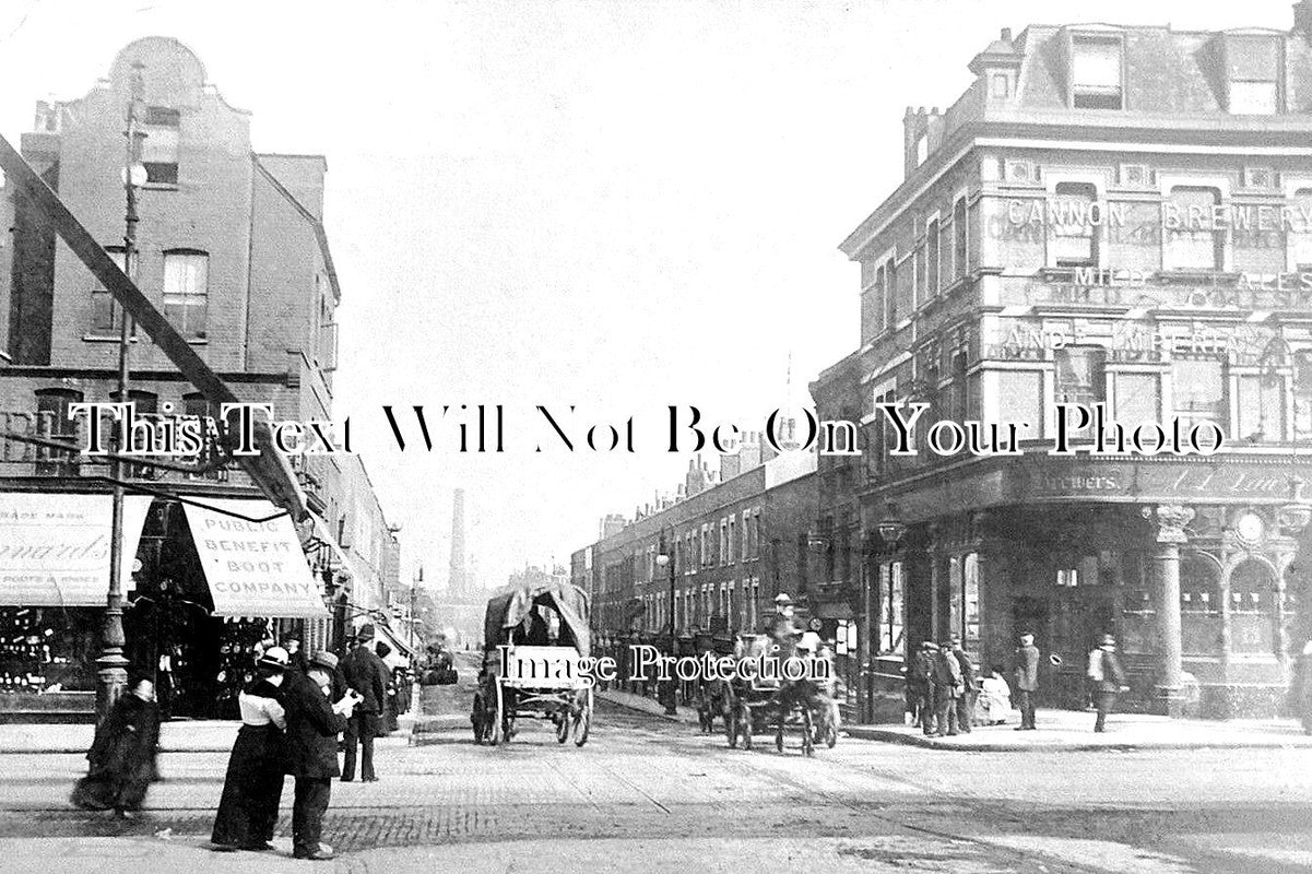 LO 5495 - Essex Road & New North Road, Islington, London