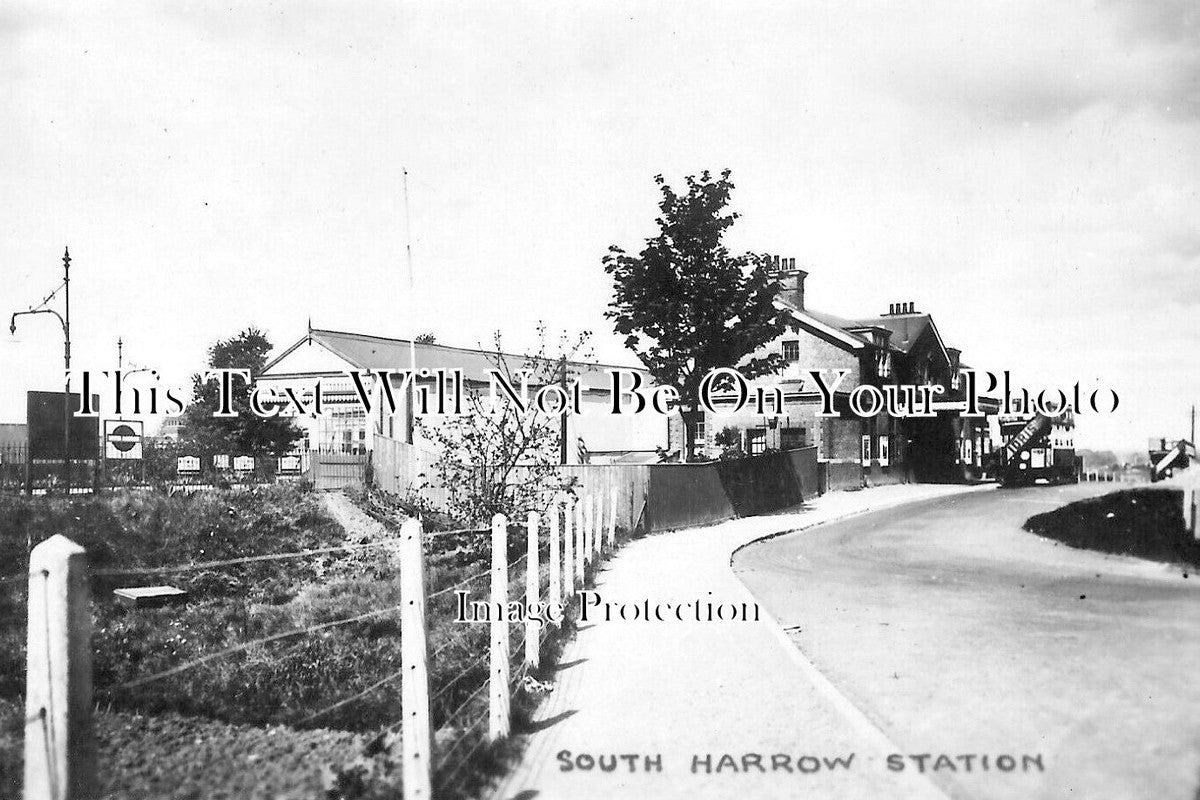 LO 5497 - South Harrow Railway Station, London c1931