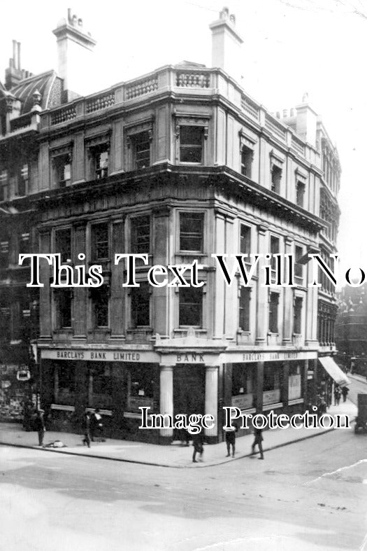 LO 5510 - Barclays Bank, Chancery Lane, Holborn, London c1924
