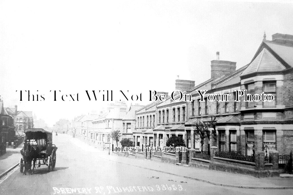 LO 5520 - Brewery Road, Plumstead, London c1907