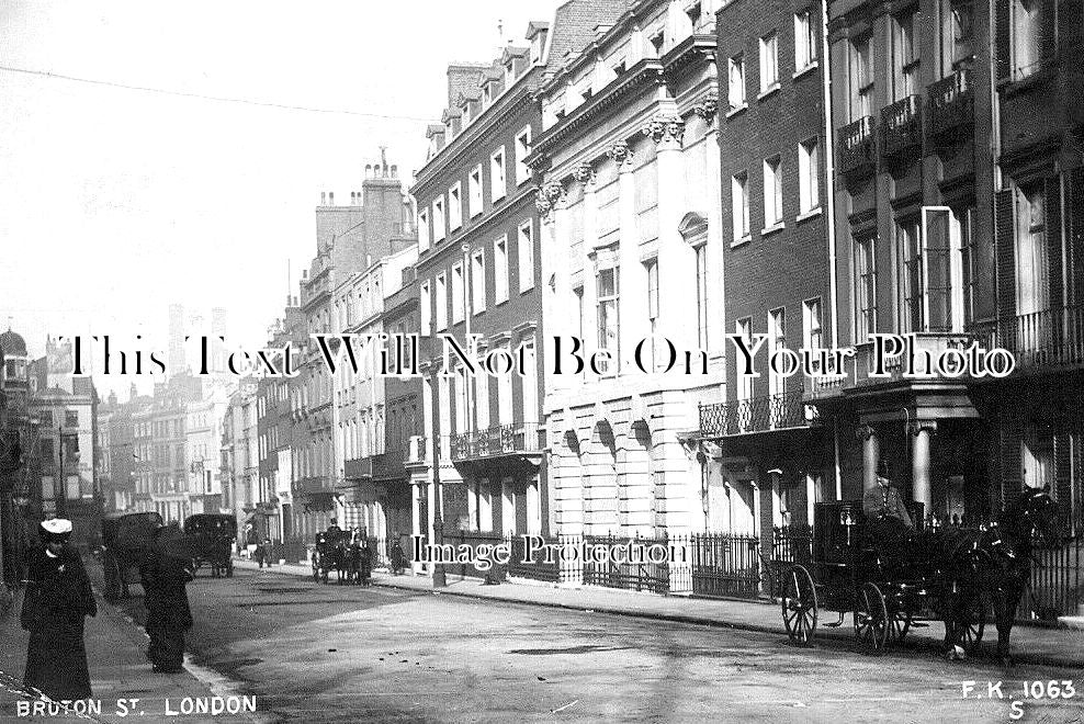 LO 5578 - Bruton Street, London c1904