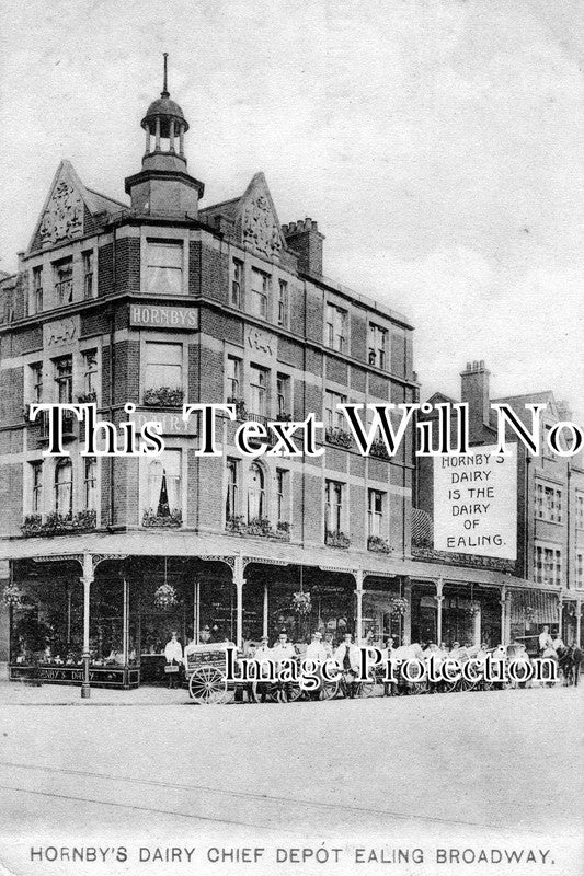 LO 563 - Hornbys Dairy, Ealing Broadway, London