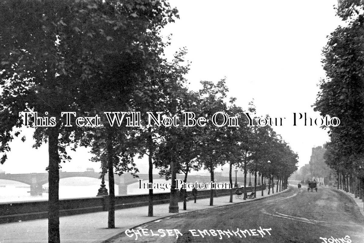 LO 5649 - Chelsea Embankment, London c1913