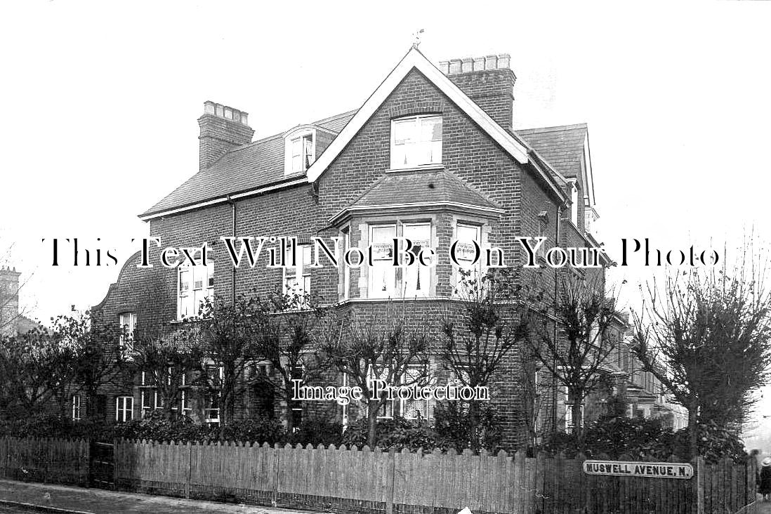 LO 5676 - Athelstanes, Muswell Avenue, Muswell Hill, London