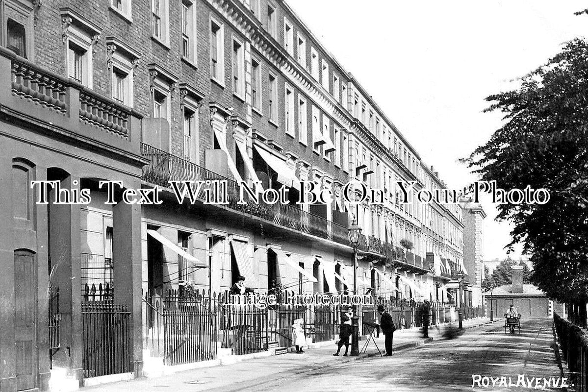 LO 5678 - Royal Avenue, Chelsea, London c1907