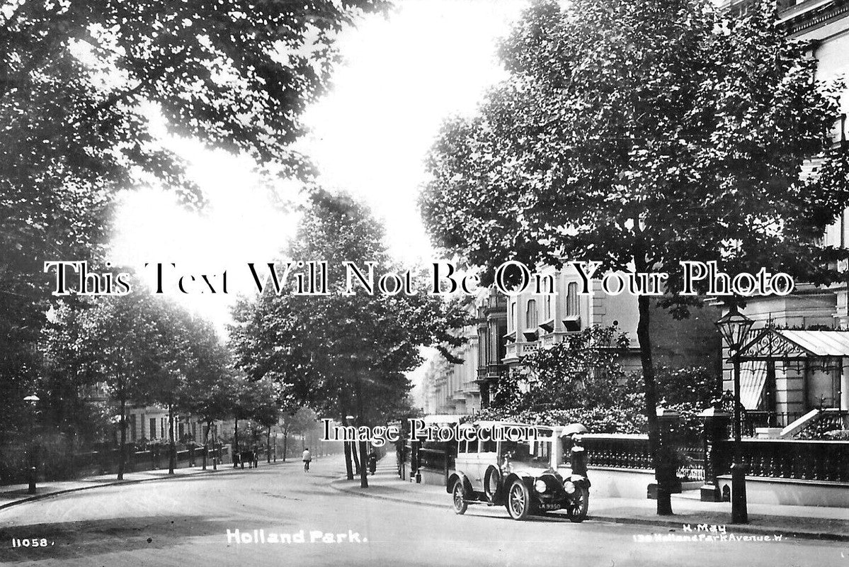LO 5685 - Holland Park Avenue, London c1915