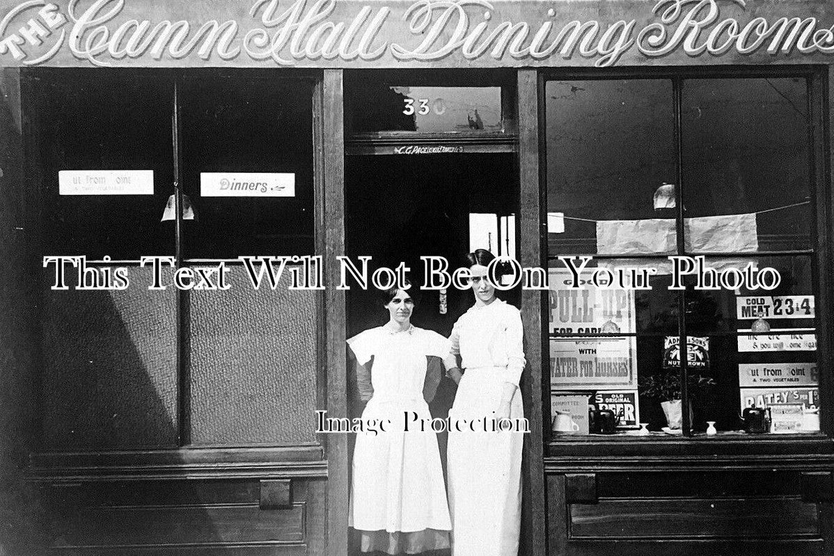 LO 5690 - Cann Hall Dining Rooms, Leytonstone, London c1910